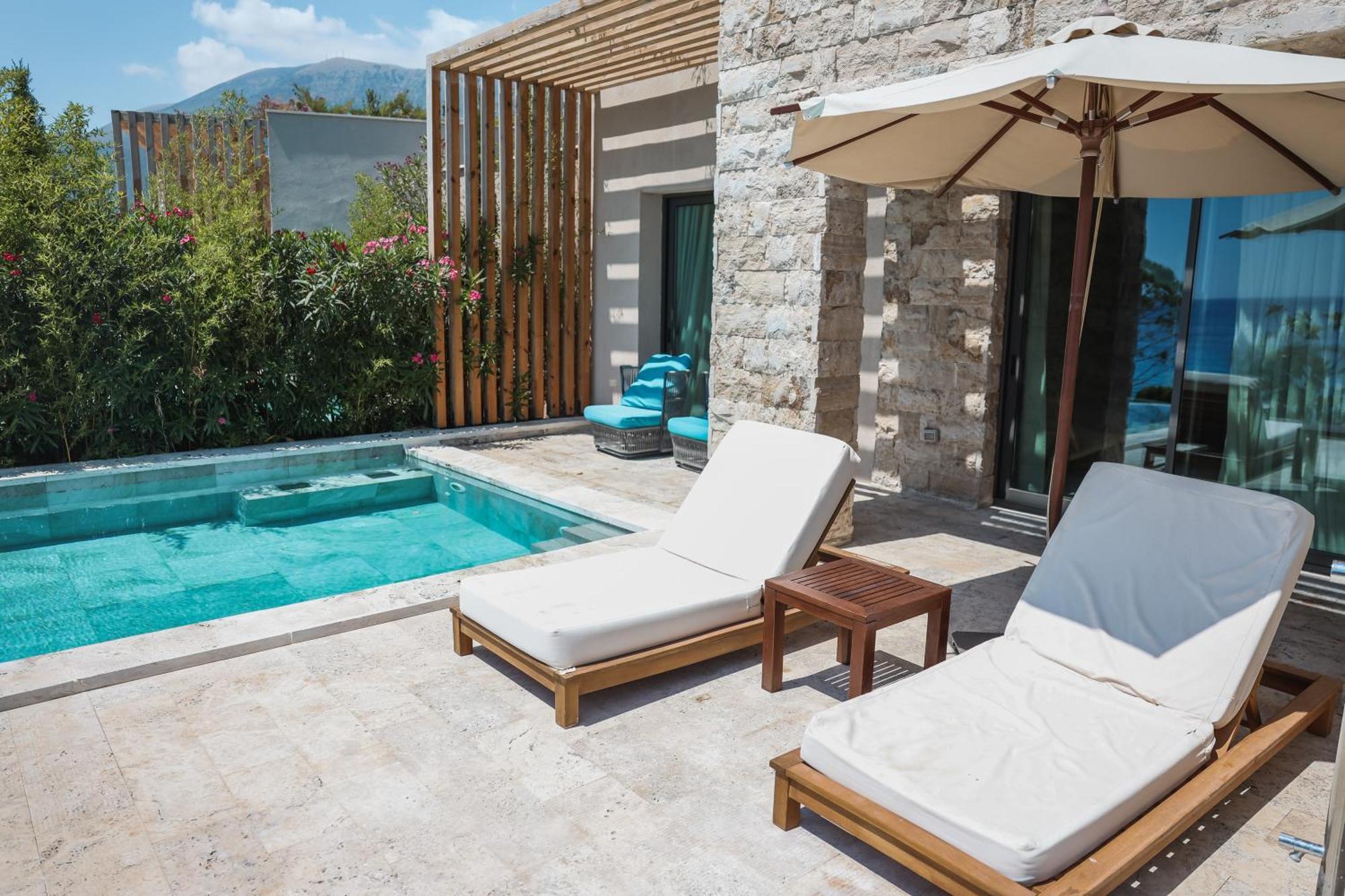 Drymades Inn Resort Dhërmi Exterior foto